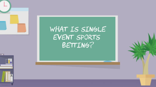 What is single event sports betting?