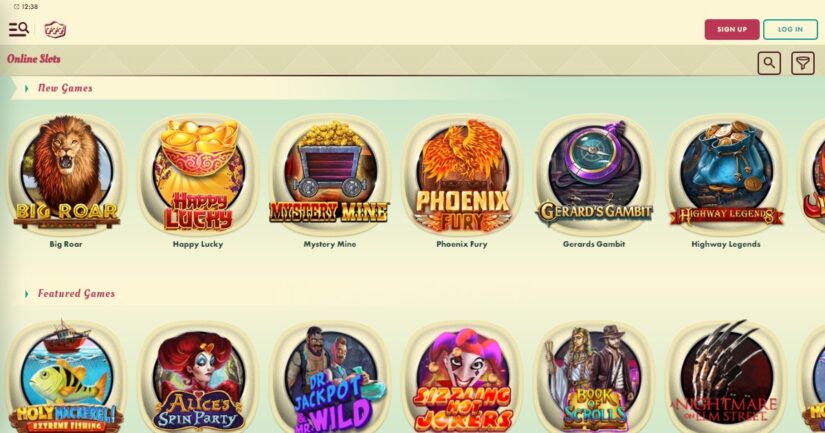 Start playing at 777 Casino